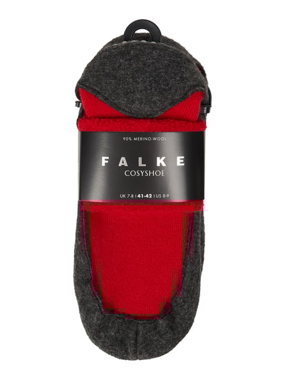 Peek & Cloppenburg FalkeSocken Mit Elastischem Rippenbündchen Modell 'COSYSHOES' In Rot