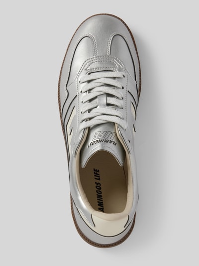 Peek & Cloppenburg Flamingos LifeSneaker In Metallic Modell 'BURELA SLIM' In Silber