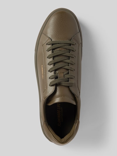Peek & Cloppenburg Flamingos LifeSneaker Mit Label-Detail Modell 'HAMTON' In Oliv