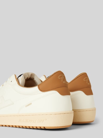 Peek & Cloppenburg Flamingos LifeSneaker Mit Label-Detail Modell 'STADION' In Weiss