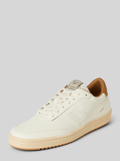 Peek & Cloppenburg Flamingos LifeSneaker mit Label-Detail Modell 'STADION' in weiss