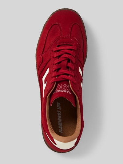 Peek & Cloppenburg Flamingos LifeSneaker Mit Label-Details Modell 'BURELA SLIM' In Rot