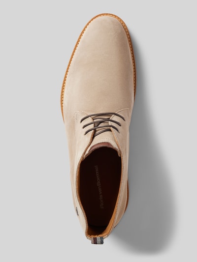 Peek & Cloppenburg Floris Van BommelLederboots Mit Label-Badge Modell 'De Karper' In Taupe