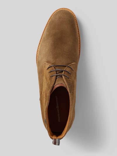 Peek & Cloppenburg Floris Van BommelLederboots Mit Label-Badge Modell 'De Karper' In Oliv