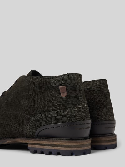 Peek & Cloppenburg Floris Van BommelSchnürschuhe Mit Label-Detail In Black