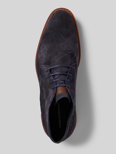 Peek & Cloppenburg Floris Van BommelSchnürschuhe Mit Label-Detail In Marine