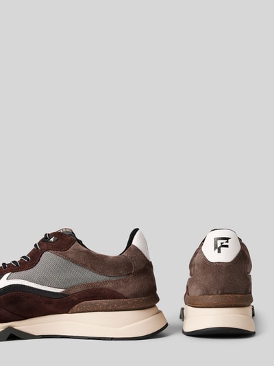 Peek & Cloppenburg Floris Van BommelSneaker Mit Schnürung Modell 'Zager' In Mittelbraun