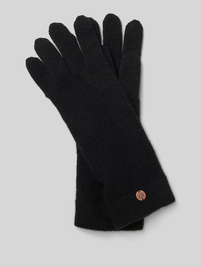 Peek & Cloppenburg FraasKaschmirhandschuhe mit Logo-Applikation in black