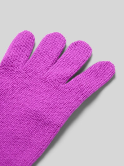 Peek & Cloppenburg FraasKaschmirhandschuhe Mit Logo-Applikation In Pink