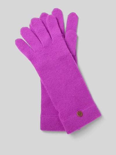 Peek & Cloppenburg FraasKaschmirhandschuhe mit Logo-Applikation in pink