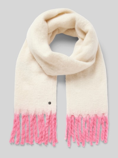 Peek & Cloppenburg FraasSchal mit Ausfransungen in offwhite melange