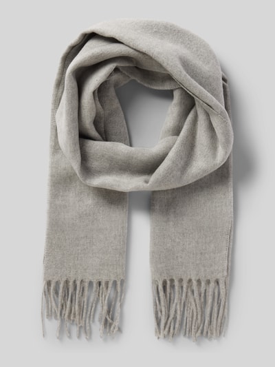 Peek & Cloppenburg FraasSchal mit Fransen in hellgrau