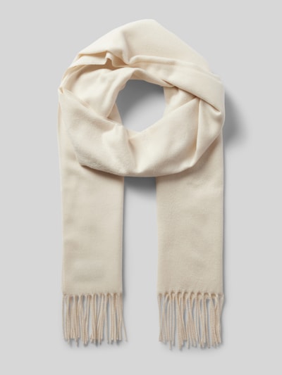 Peek & Cloppenburg FraasSchal Mit Fransen In Offwhite