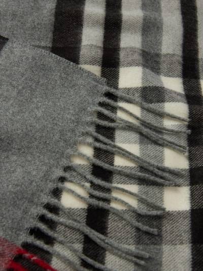 Peek & Cloppenburg FraasSchal Mit Fransen Modell 'Cashmink Karo' In Mittelgrau