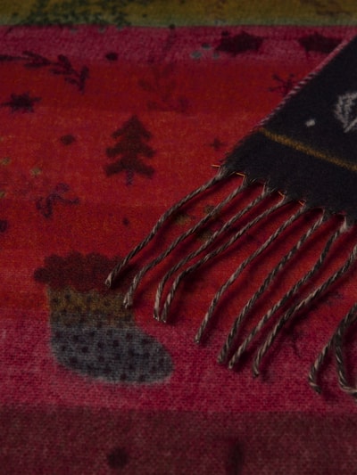 Peek & Cloppenburg FraasSchal Mit Label-Detail In Marine