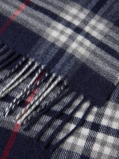 Peek & Cloppenburg FraasWollschal Mit Fransen Modell 'Fraasberry' In Marine