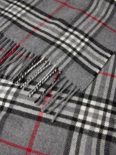 Peek & Cloppenburg FraasWollschal Mit Fransen Modell 'Fraasberry' In Mittelgrau