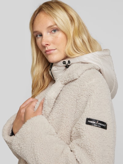 Peek & Cloppenburg Frieda & FreddiesMantel Im Double-Layer-Look Modell 'GINE' In Sand