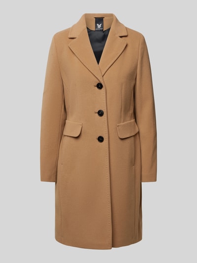 Peek & Cloppenburg Fuchs SchmittKörpernah Geschnittener Wollmantel Mit Kaschmiranteil Pattentaschen In Camel