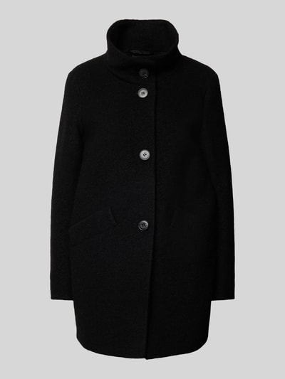 Peek & Cloppenburg Fuchs SchmittMantel Mit Stehkragen In Black