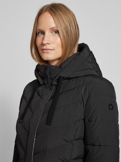 Peek & Cloppenburg Fuchs SchmittSteppmantel Mit Kapuze In Black