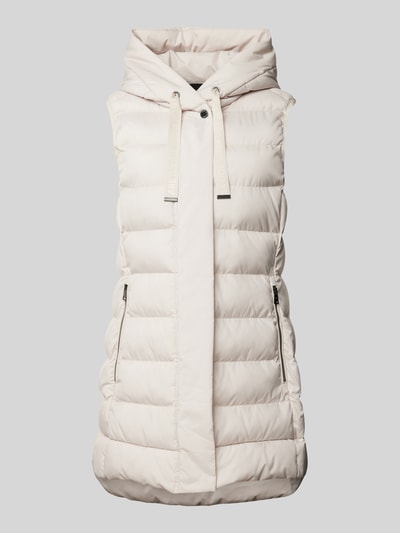 Peek & Cloppenburg Fuchs SchmittSteppweste mit Kapuze in kitt