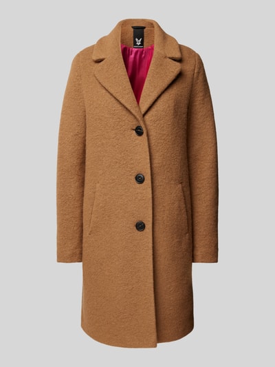 Peek & Cloppenburg Fuchs SchmittWollmantel mit Reverskragen in camel