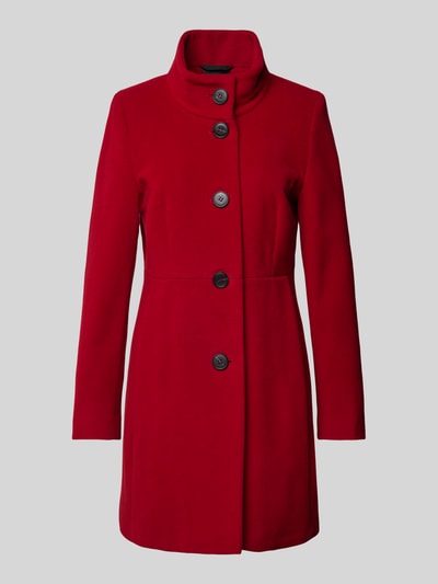 Peek & Cloppenburg Fuchs SchmittWollmantel Mit Stehkragen In Rot