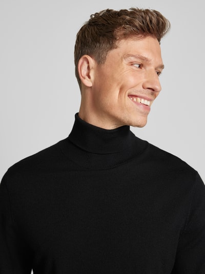 Peek & Cloppenburg Fynch-HattonRollkragenpullover Mit Rollkragenpullover In Black