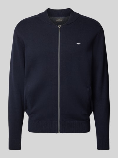 Peek & Cloppenburg Fynch-HattonStrickjacke Mit Reißverschluss In Marine