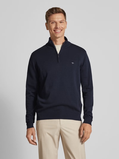 Peek & Cloppenburg Fynch-HattonTroyer Mit Logo-Stitching In Marine