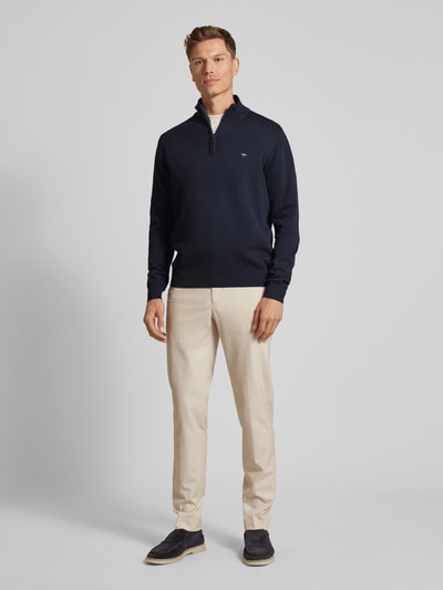 Peek & Cloppenburg Fynch-HattonTroyer mit Logo-Stitching in marine