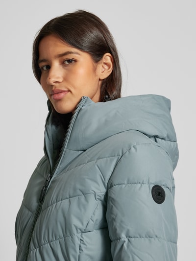 Peek & Cloppenburg G.I.G.A. DXSteppmantel Mit Zweiwege-Reißverschluss Modell 'GW17' In Rauchblau