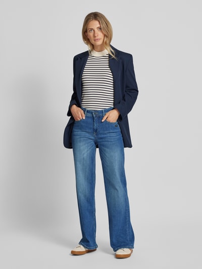 Peek & Cloppenburg GangWide Fit Jeans im 5-Pocket-Design Modell 'AMELIE' in blau