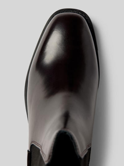 Peek & Cloppenburg GantChelsea Boots Aus Leder Mit Label-Detail Modell 'Fayy' In Bordeaux