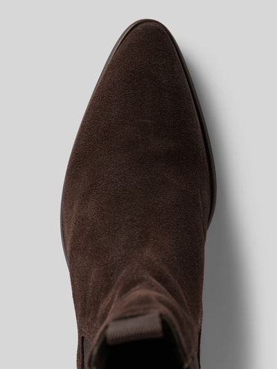 Peek & Cloppenburg GantChelsea Boots Aus Leder Mit Zugschlaufen Modell 'Broomly' In Dunkelbraun