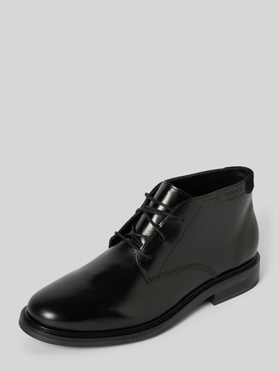 Peek & Cloppenburg GantDerby-Schuhe aus echtem Leder Modell 'Fairkon' in black