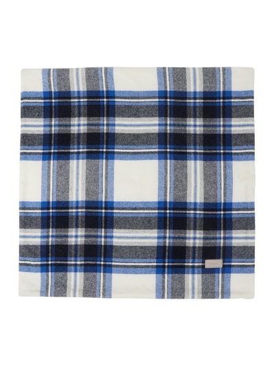 Peek & Cloppenburg GantKissenhülle Aus Lammwollmischung In Marine