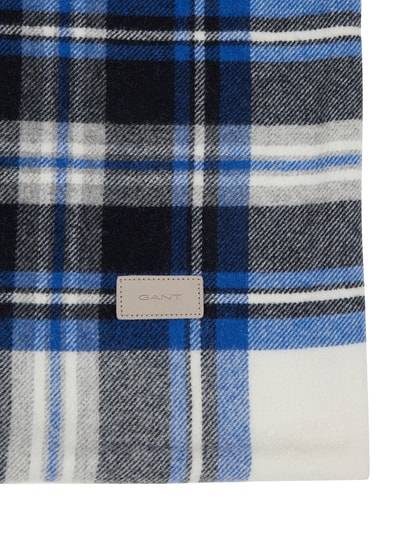 Peek & Cloppenburg GantKissenhülle Aus Lammwollmischung In Marine