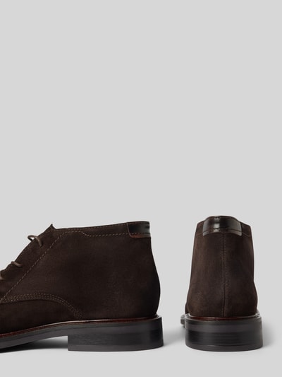 Peek & Cloppenburg GantLederboots Mit Schnürverschluss Modell 'St Fairkon' In Mittelbraun