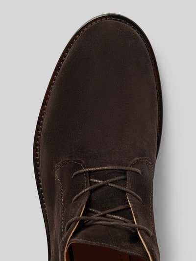 Peek & Cloppenburg GantLederboots Mit Schnürverschluss Modell 'St Fairkon' In Mittelbraun