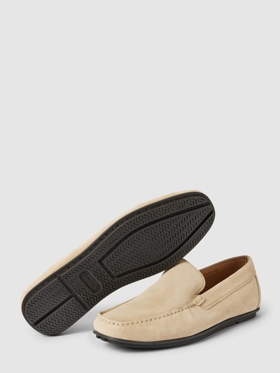 Peek & Cloppenburg GantMokassins Im Unifarbenen Design Modell 'Wilmon' In Beige