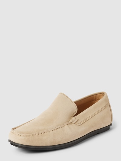 Peek & Cloppenburg GantMokassins im unifarbenen Design Modell 'Wilmon' in beige