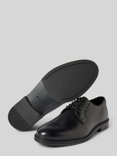 Peek & Cloppenburg GantSchnürschuhe Mit Label-Print In Black