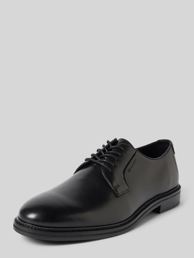 Peek & Cloppenburg GantSchnürschuhe mit Label-Print in black