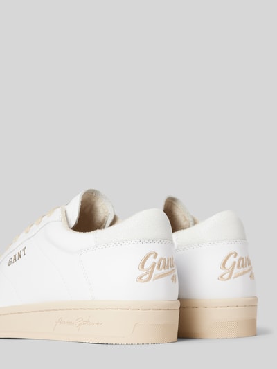 Peek & Cloppenburg GantSneaker Aus Leder Mit Schnürung In Weiss