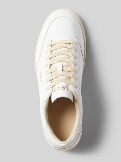 Peek & Cloppenburg GantSneaker Aus Leder Mit Schnürung In Weiss