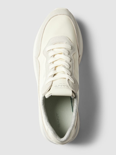 Peek & Cloppenburg GantSneaker Aus Leder-Mix In Offwhite
