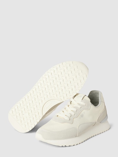Peek & Cloppenburg GantSneaker Aus Leder-Mix In Offwhite