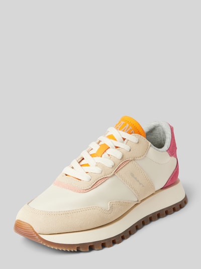 Peek & Cloppenburg GantSneaker im Colour-Blocking-Design Modell 'Caffay' in beige